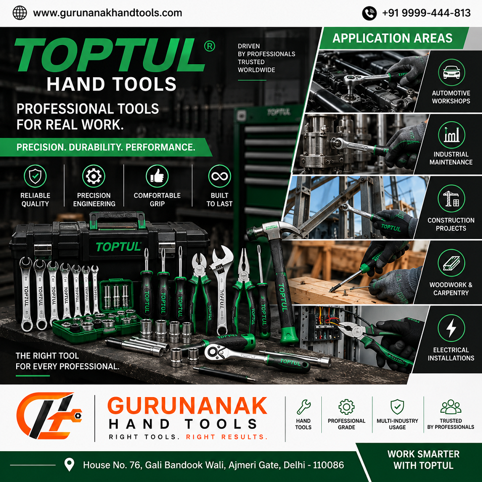 Toptul Hand Tools in Delhi